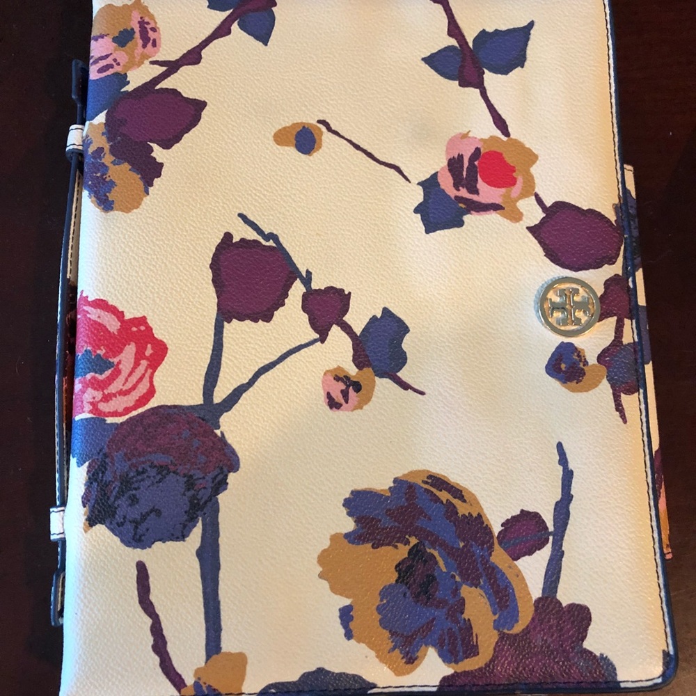Leather Tory Burch iPad case